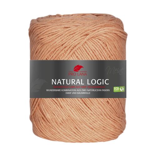 Natural Logic Pro Lana, Apricot, aus Hanf