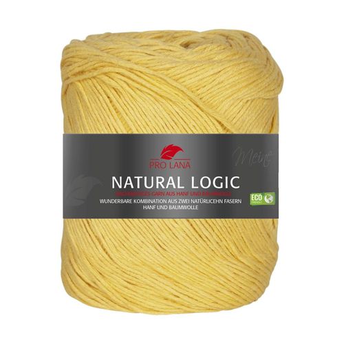 Natural Logic Pro Lana, Gelb, aus Hanf
