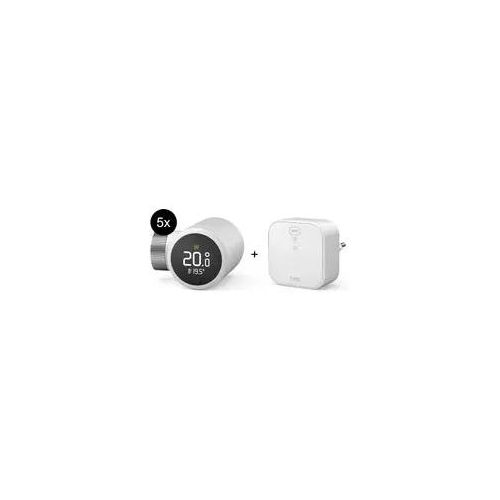 tado° X Starter Kit Smartes Heizkörper-Thermostat - 5er-Set & Bridge