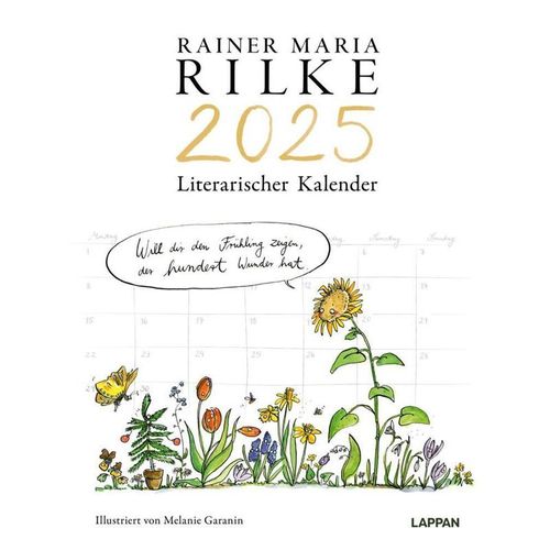 Rilke-Kalender 2025 - Wandkalender