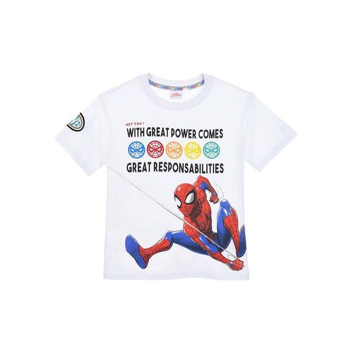 Spiderman Shirt "Spiderman" in Weiß - 98