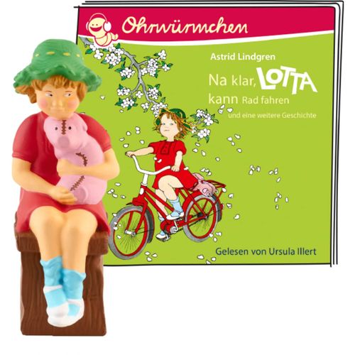 Tonies Spielfigur Lotta - Na klar, Lotta kann Radfahren / Lotta zieht um