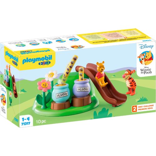 PLAYMOBIL Konstruktionsspielzeug 1.2.3 & Disney: Winnies & Tiggers Bienengarten