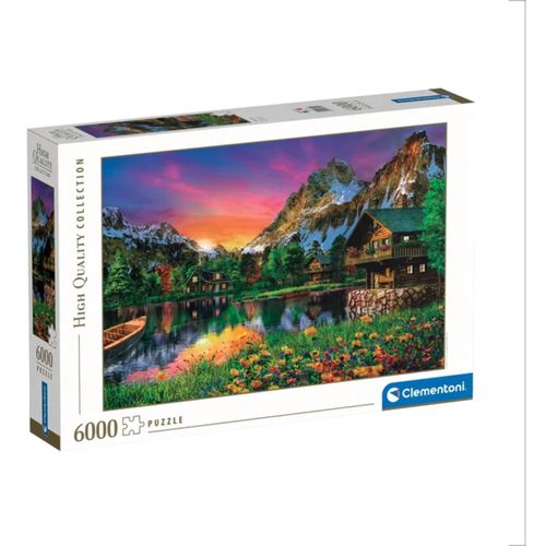 Clementoni Puzzle High Quality Collection - See in den Alpen