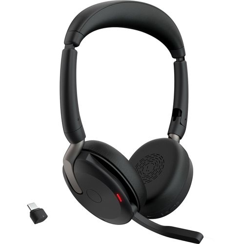 Jabra Headset Evolve2 65 Flex Duo WLC, mit Ladepad