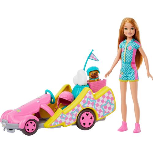 Barbie Puppe Barbie Stacie Go-Kart
