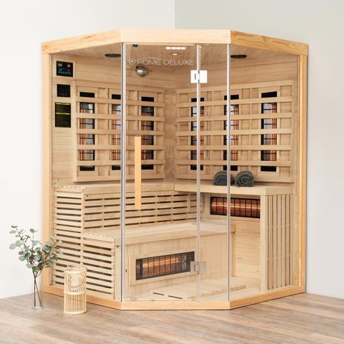 HOME DELUXE Infrarotsauna SAHARA XXL - mit Vollspektrumstrahler