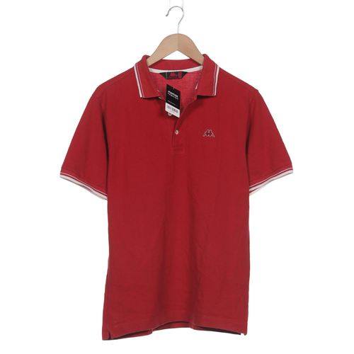 Kappa Herren Poloshirt, rot, Gr. 48