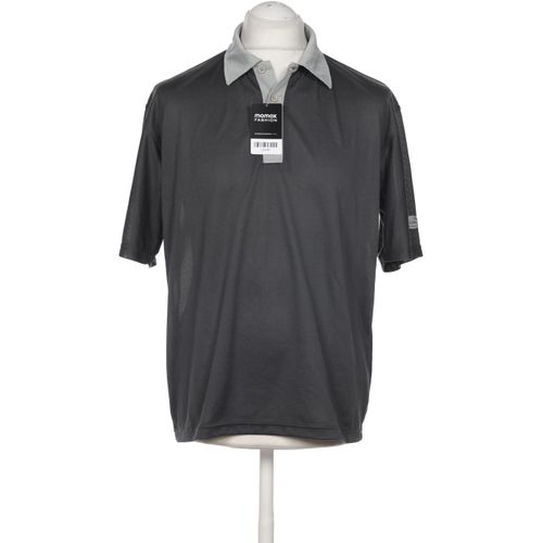 Löffler Herren Poloshirt, grau, Gr. 52