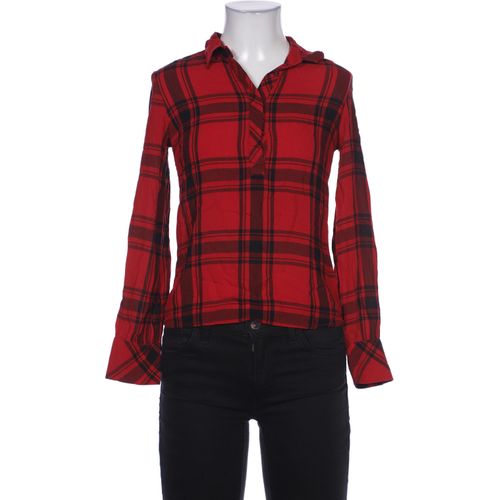 Emily van den Bergh Damen Bluse, rot, Gr. 34