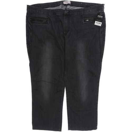 sheego Damen Jeans, grau, Gr. 27