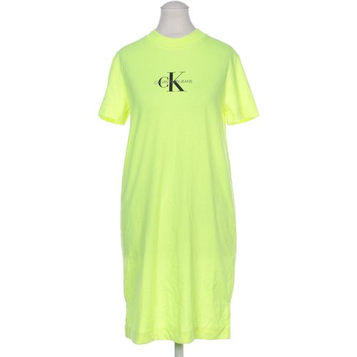 Calvin Klein Jeans Damen Kleid, neon, Gr. 34