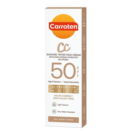 Carroten Face CC Cream SPF 50