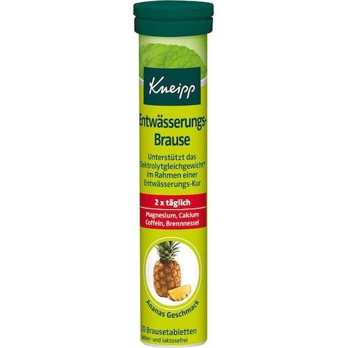 Kneipp Gesundheit Nahrungsergänzungsmittel BrausetablettenEntwässerungs-Brause