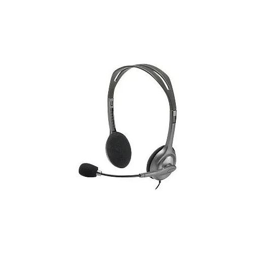 Logitech H111 Verkabelt Headset Kopfbügel 3.5 mm Jack Mit Mikrofon Stereo Schwarz