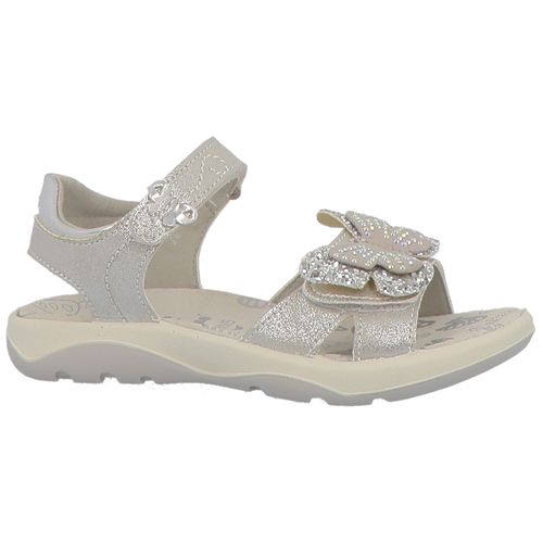 Lurchi Sandale »Farfalla«, Sommerschuh, Klettschuh, Sandalette, mit Strasssteinen und Glitzer