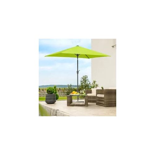 Rechteckschirm SCHNEIDER SCHIRME "Bilbao", grün, Obermaterial: 100% Polyester, Standschirme, ohne Schirmständer