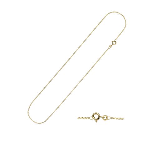 Goldkette JOBO "Panzer-Kette" Halsketten Gr. Gelbgold 585, L: 45cm, gelb (gelbgold 585) Damen 585 Gold 45 cm 1,7 mm