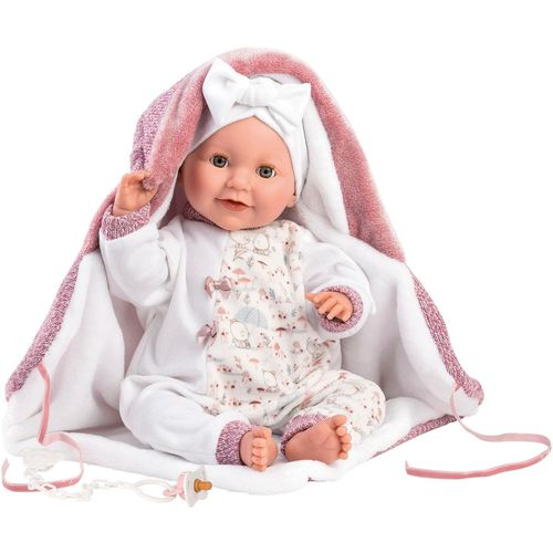 Babypuppe LLORENS "Heidi, 42 cm" Puppen bunt Kinder Babypuppen mit Schlafaugen