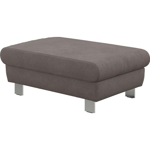 Hocker COTTA "Komaris" Gr. B/H/T: 100cm x 45cm x 65cm, Flachgewebe, grau Modern, Bodenfreiheit 12,5 cm