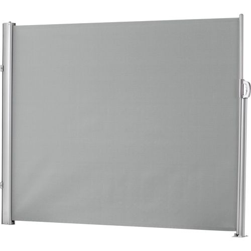 Seitenmarkise LECO Markisen Gr. 180cm, 300cm, grau (lichtgrau/silbergrau) LxH: 300x160 cm oder 300x180