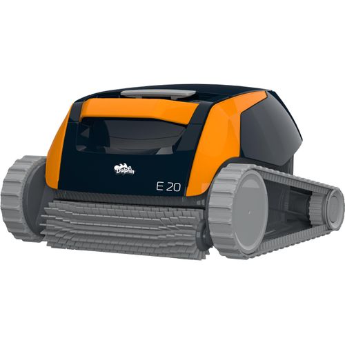 Poolroboter MAYTRONICS "Dolphin E20" Poolbodensauger bunt (schwarz, orange) für Boden- Wandreinigung