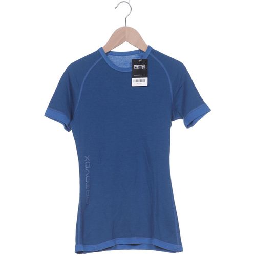 Ortovox Damen T-Shirt, blau, Gr. 36