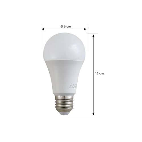 LED-Leuchtmittel, opal, E27, A60, 4,3W, 2700K, 806 Lumen