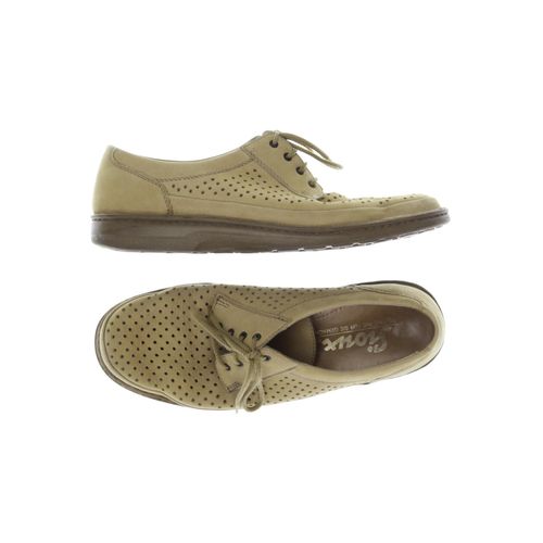 Sioux Damen Halbschuh, beige, Gr. 8