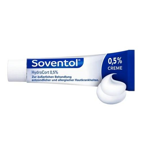 Soventol HydroCort 0,5% Creme bei akuten Hautentzündungen 30 g