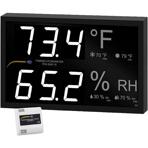 Pce Instruments - pce-emd 10 pce-emd 10 Einbau-Messinstrument 0 bis 99.9 % rF