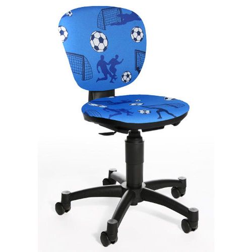 Topstar Kinderschreibtischstuhl Kinderstuhl Maxx Kid Fussball Blau Stuhl Sitz