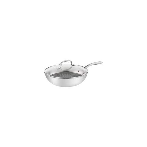 Wok-Pfanne Eternal Mesh, Ø 28cm edelstahl, mit Glasdeckel
