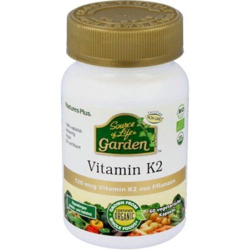 Natures Plus Source of Life Garden Vitamin K2 60 veg. Kapseln