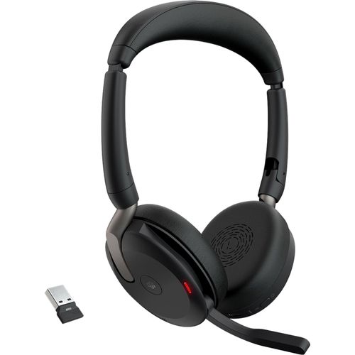 Jabra Headset Evolve2 65 Flex Duo WLC, mit Ladepad