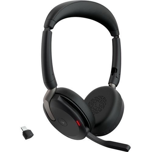 Jabra Headset Evolve2 65 Flex Duo WLC, mit Ladepad