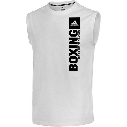 adidas Performance T-Shirt Community Vertical Top BOXING, weiß