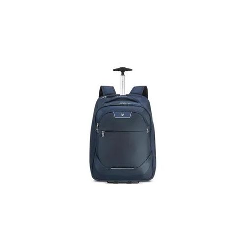 Laptoprucksack RONCATO "Joy" Gr. B/H/T: 40cm x 55cm x 20cm, blau Herren Rucksäcke Reiserucksack Handgepäck-Rucksack mit Trolley-Funktion