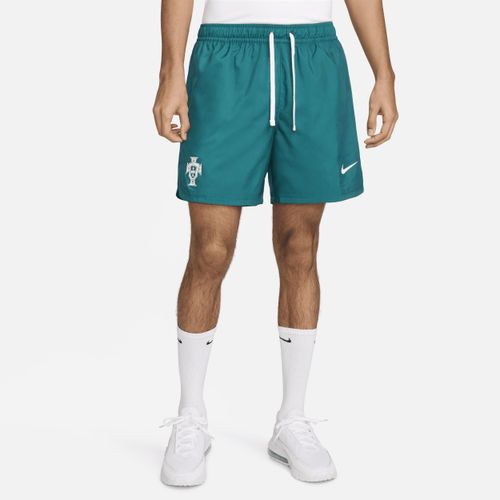 Portugal Sport Essential Flow Nike Herren-Fußballshorts aus Webmaterial mit Futter - Grün