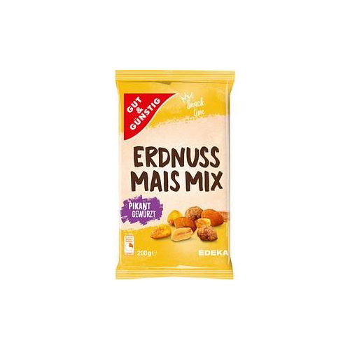 GUT&GÜNSTIG Erdnuss-Mais-Mix Nüsse 200,0 g