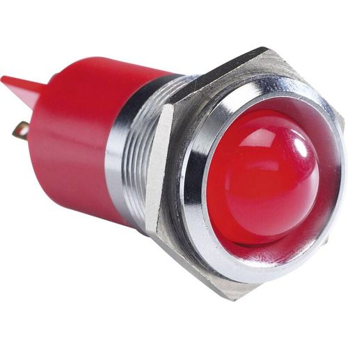 ROT - apem Q22P1GXXR220E LED-Signalleuchte 230 v/ac