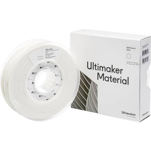 UltiMaker ABS - M2560 White 750 - 206127 Ultimaker Filament ABS 2.85 mm 750 g Weiß 1 St.