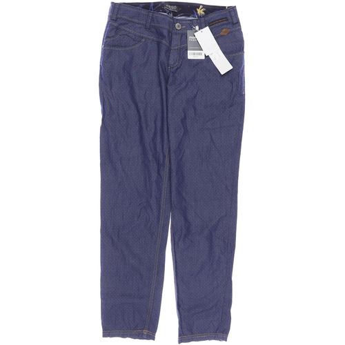 s questo Damen Stoffhose, blau, Gr. 36