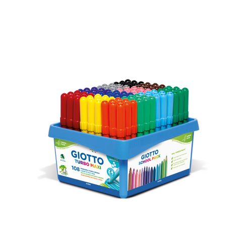 GIOTTO Faserstift »Turbo Color Maxi«, Abwischbar