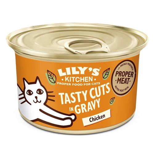 LILY'S KITCHEN Cat Tasty Cuts in Sauce Huhn 24x85g