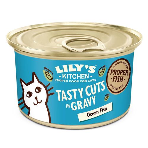 LILY'S KITCHEN Cat Tasty Cuts in Sauce Ozeanfisch 24x85g