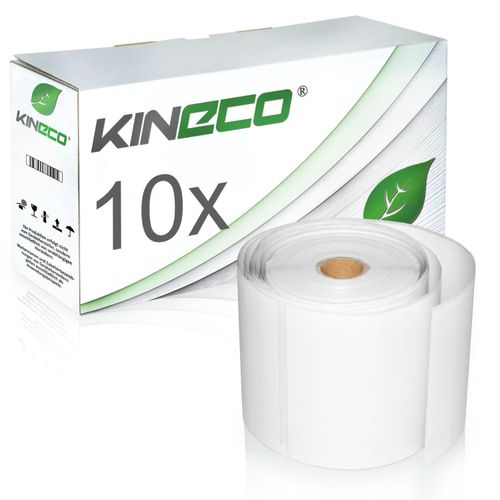 10x Etiketten kompatibel zu Dymo S0904980, 104mm x 159mm
