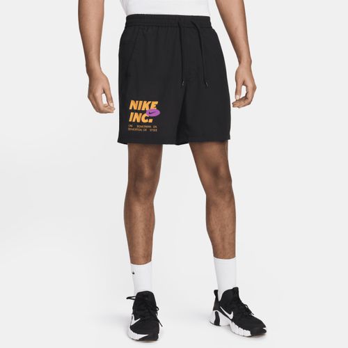 Nike Form Dri-FIT niet-gevoerde fitnessshorts voor heren (18 cm) - Zwart