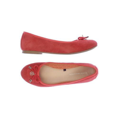 Tommy Hilfiger Damen Ballerinas, rot, Gr. 36