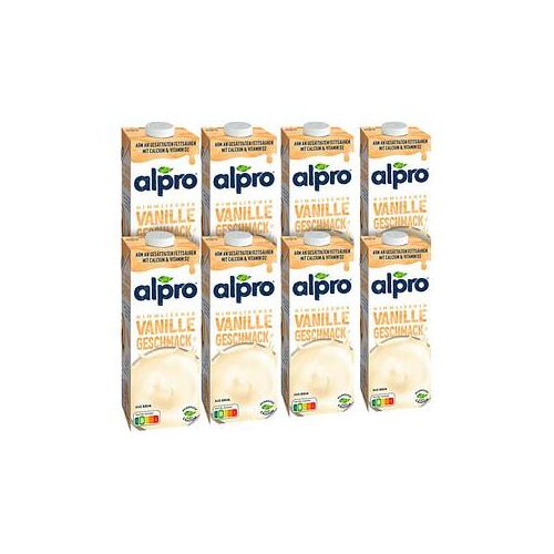 alpro® Vanille Sojadrink 8 x 1,0 l